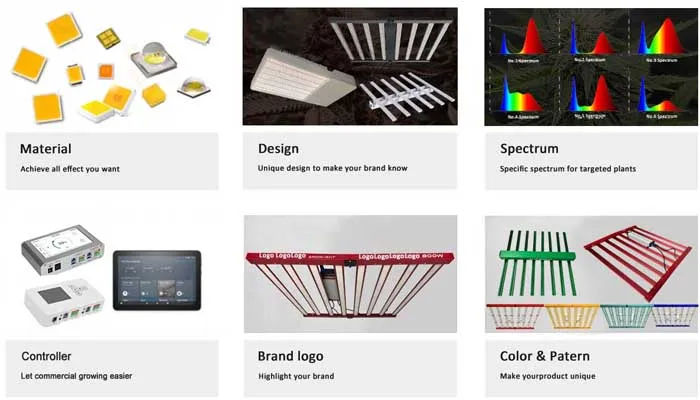 custom led grow lights