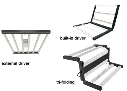 folding led grow lights options