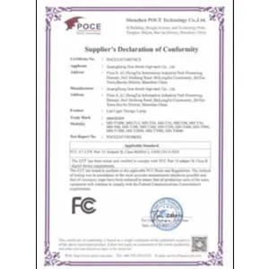 fcc certificate