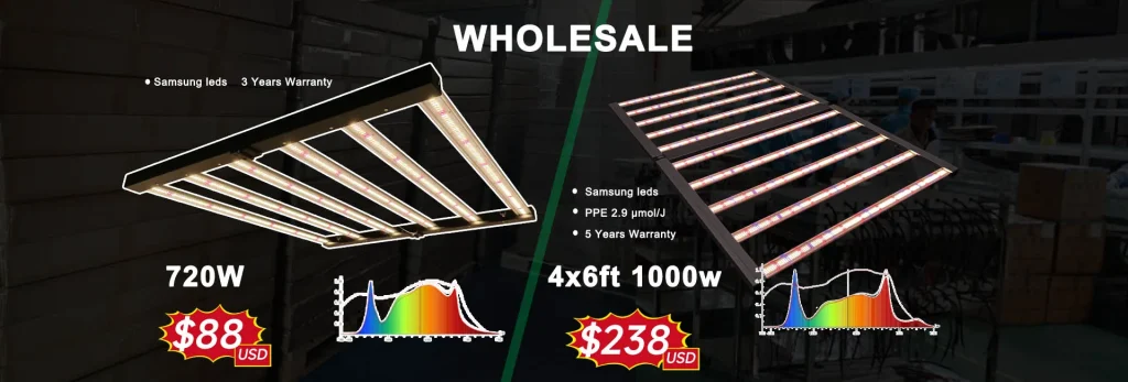 led grow light wholesale price