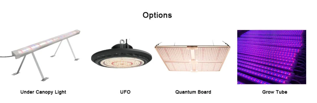 more led grow lights under canopy
