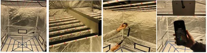 spider led grow lights testing