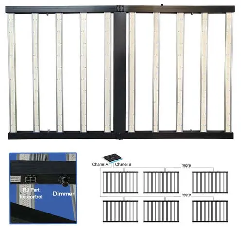 dimmable and daisy chain function