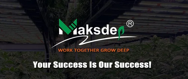maksdep led grow light slogan