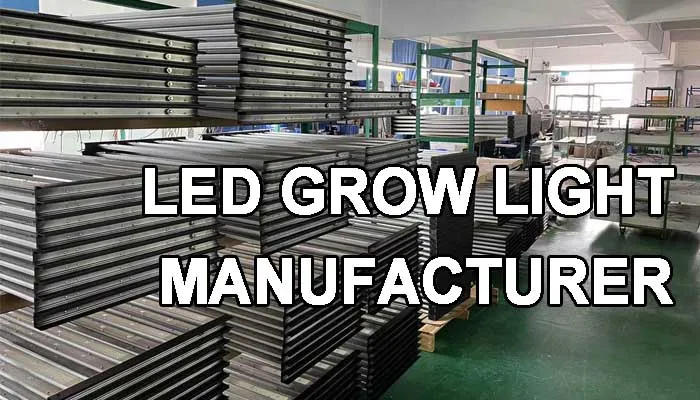 LED GROW LIGHT MANUFACTURER