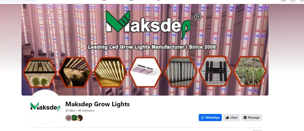 maksdep grow light manufacturer